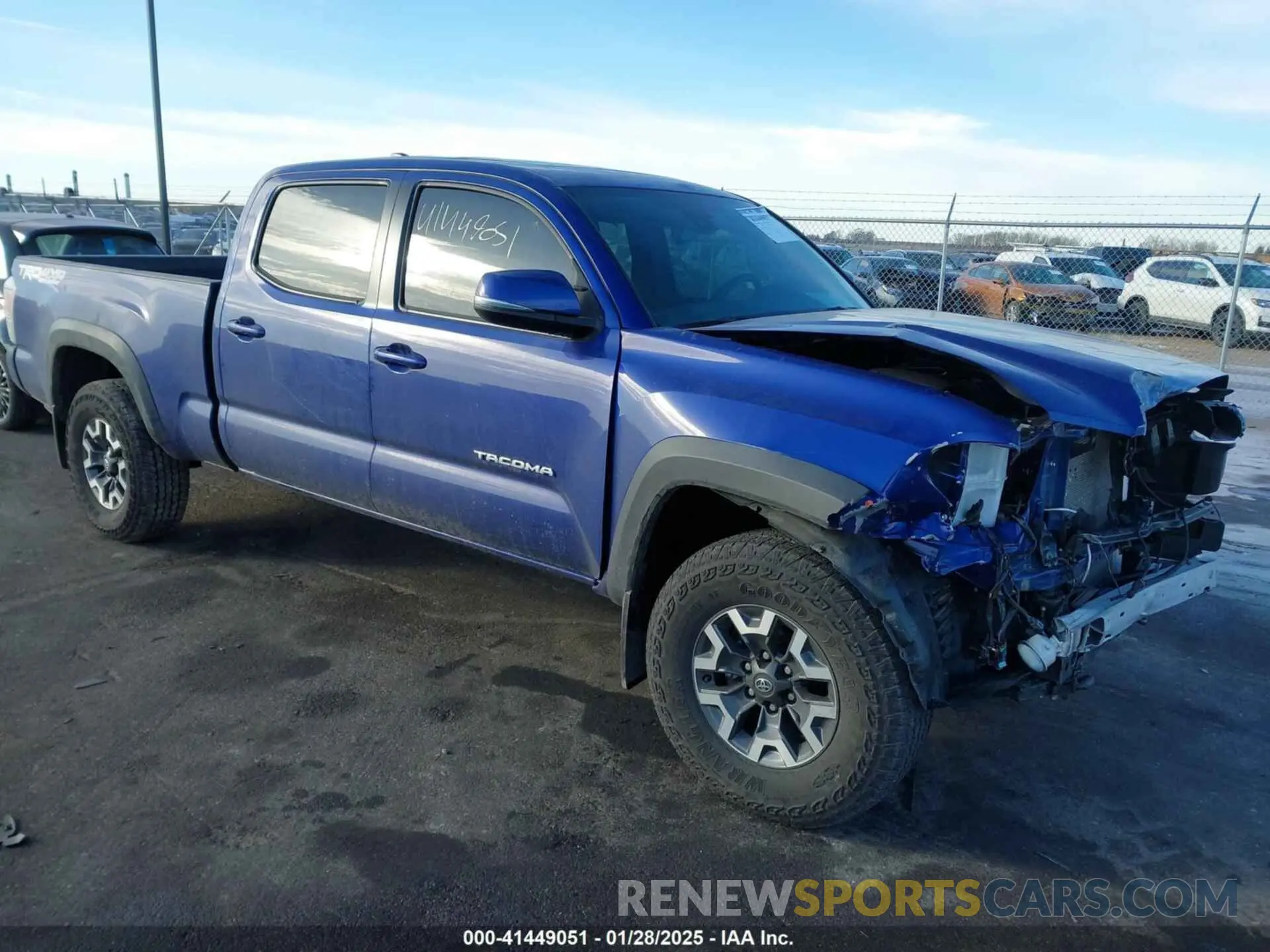 1 Photograph of a damaged car 3TMDZ5BN5PM155079 TOYOTA TACOMA 2023
