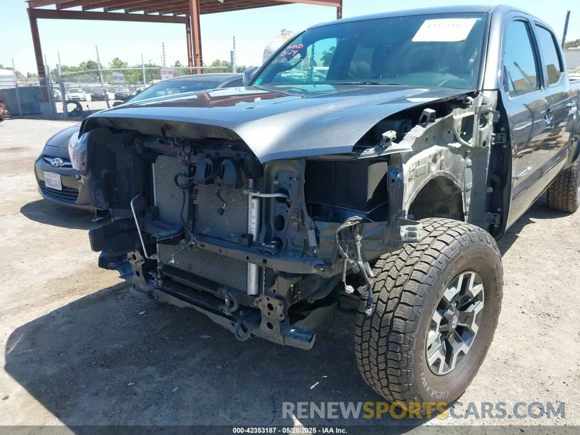 6 Photograph of a damaged car 3TMDZ5BN6PM153633 TOYOTA TACOMA 2023
