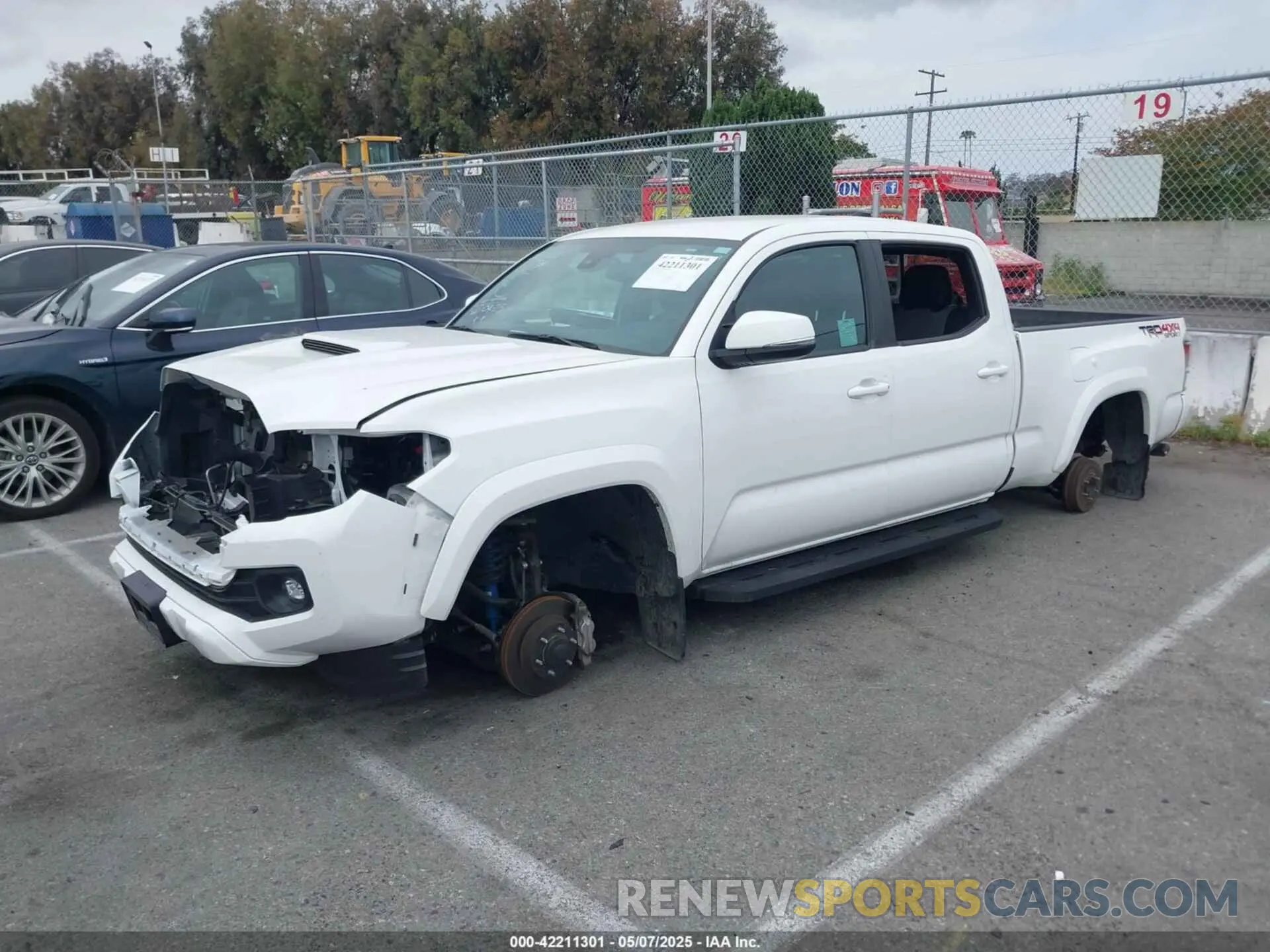 2 Photograph of a damaged car 3TMDZ5BN8PM167825 TOYOTA TACOMA 2023