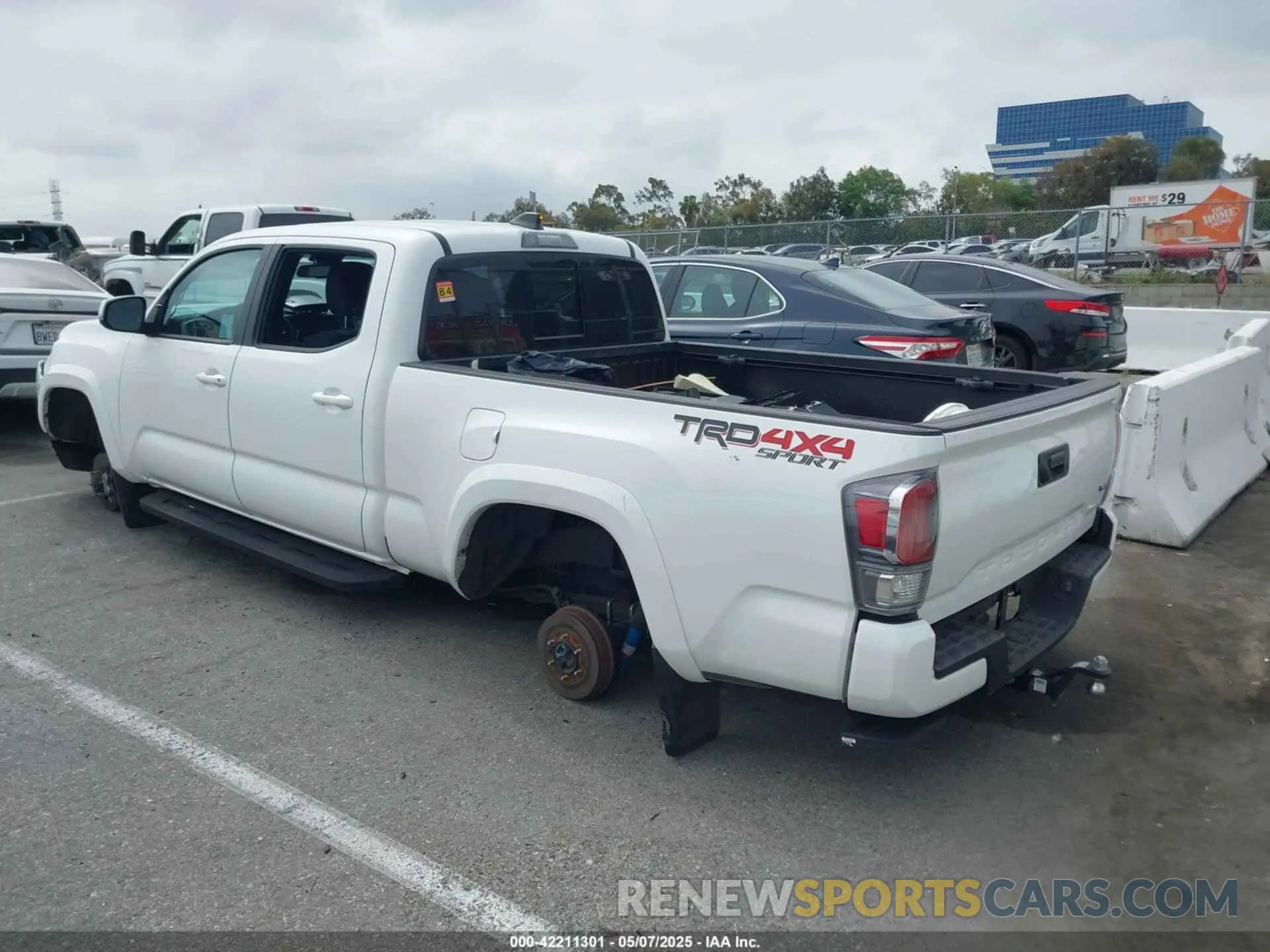 3 Photograph of a damaged car 3TMDZ5BN8PM167825 TOYOTA TACOMA 2023