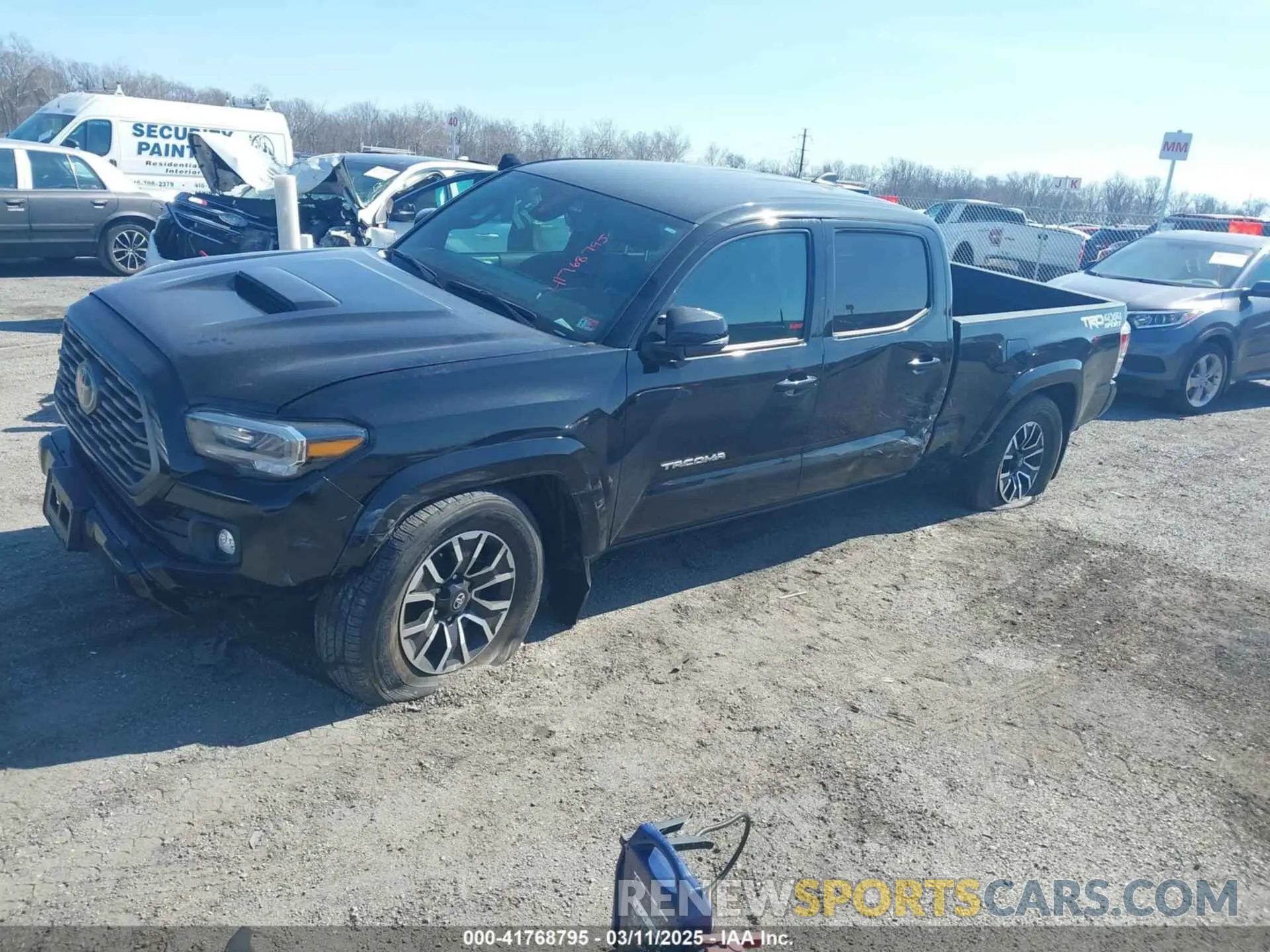 2 Photograph of a damaged car 3TMDZ5BN9PM146241 TOYOTA TACOMA 2023