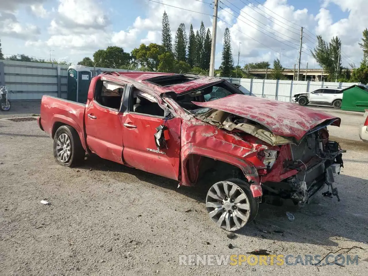 4 Photograph of a damaged car 3TMEZ5CN6PM209119 TOYOTA TACOMA 2023