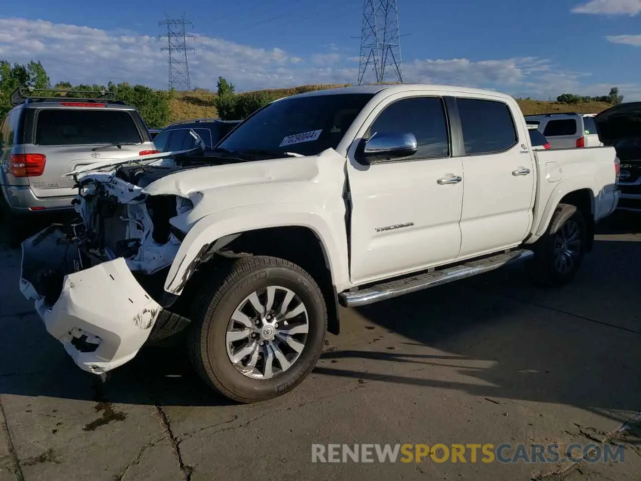 1 Photograph of a damaged car 3TMGZ5AN6PM537085 TOYOTA TACOMA 2023