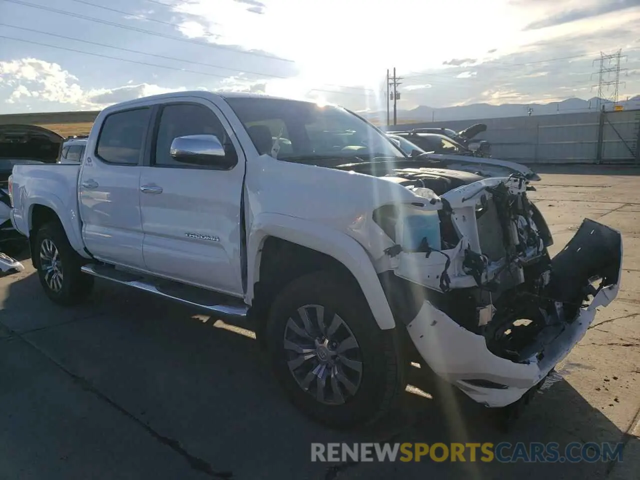 4 Photograph of a damaged car 3TMGZ5AN6PM537085 TOYOTA TACOMA 2023