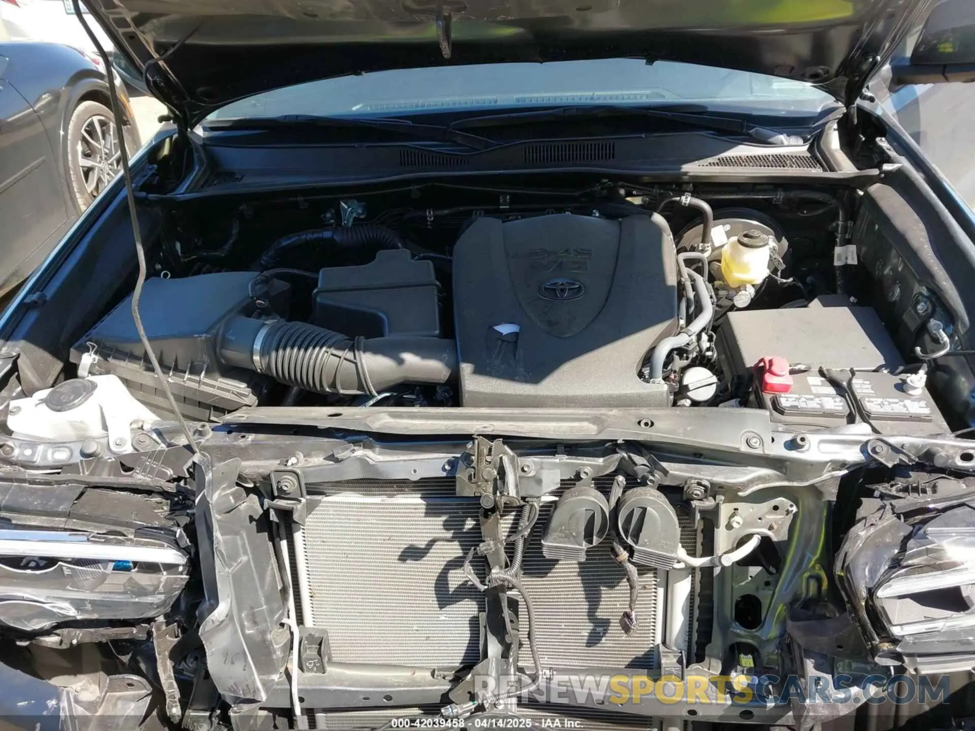 10 Photograph of a damaged car 3TMGZ5AN8PM635244 TOYOTA TACOMA 2023