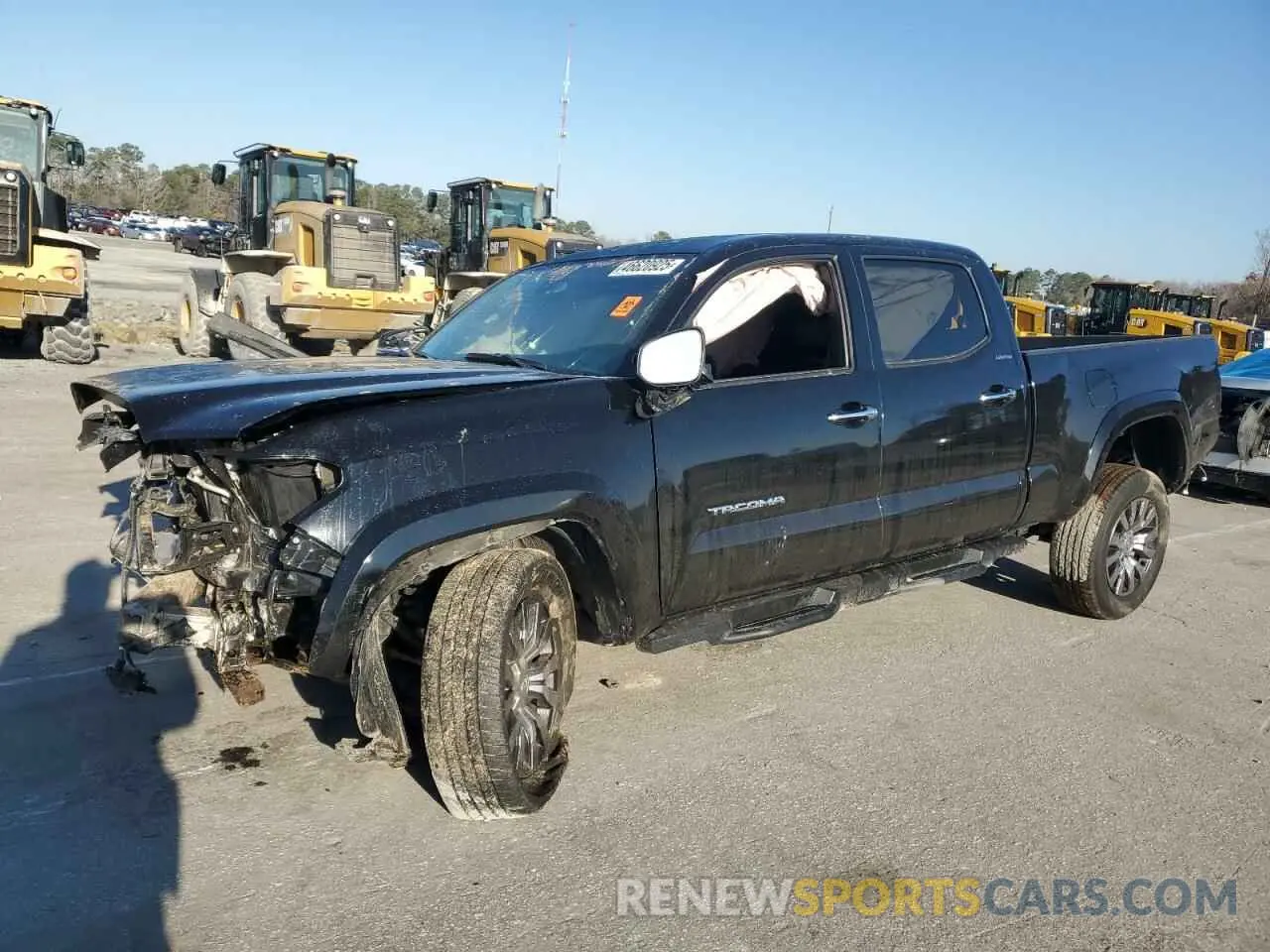 1 Photograph of a damaged car 3TMHZ5BN4PM147248 TOYOTA TACOMA 2023
