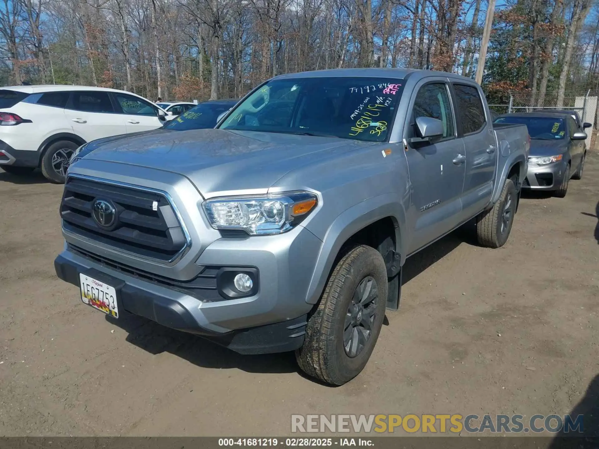 2 Photograph of a damaged car 3TYAX5GN1PT072674 TOYOTA TACOMA 2023