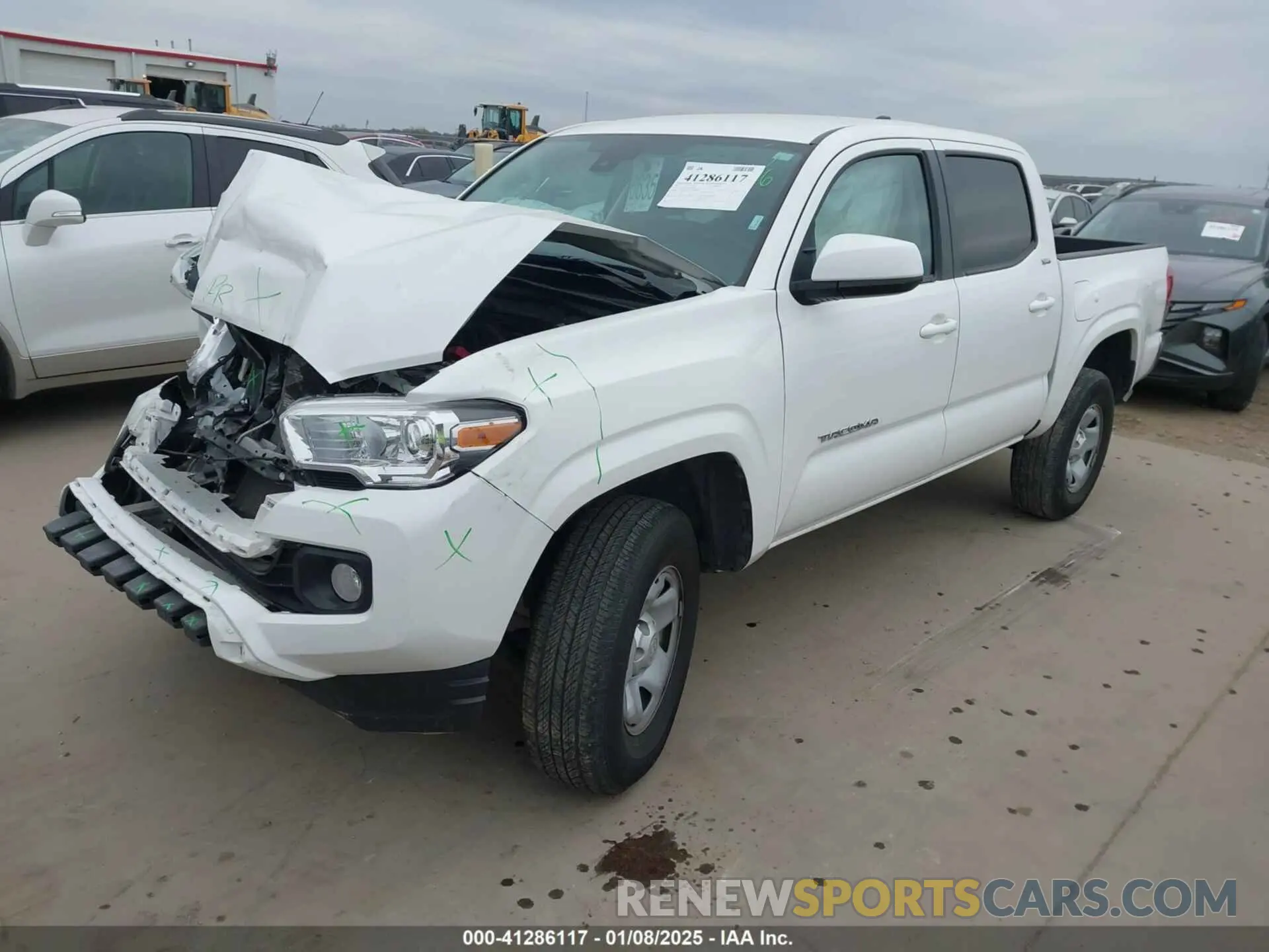 2 Photograph of a damaged car 3TYAX5GN2PT087216 TOYOTA TACOMA 2023
