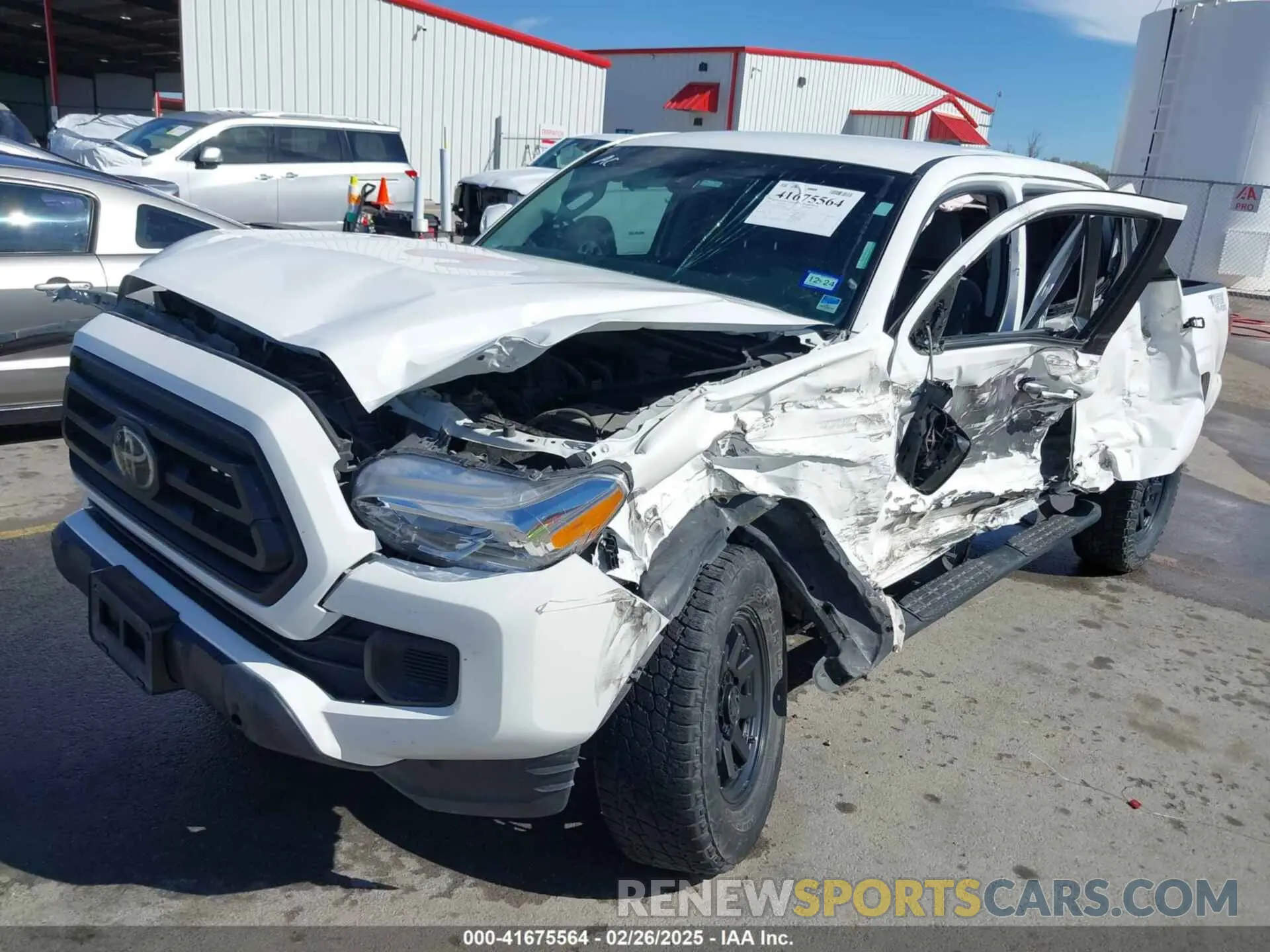 2 Photograph of a damaged car 3TYAX5GN6PT073481 TOYOTA TACOMA 2023