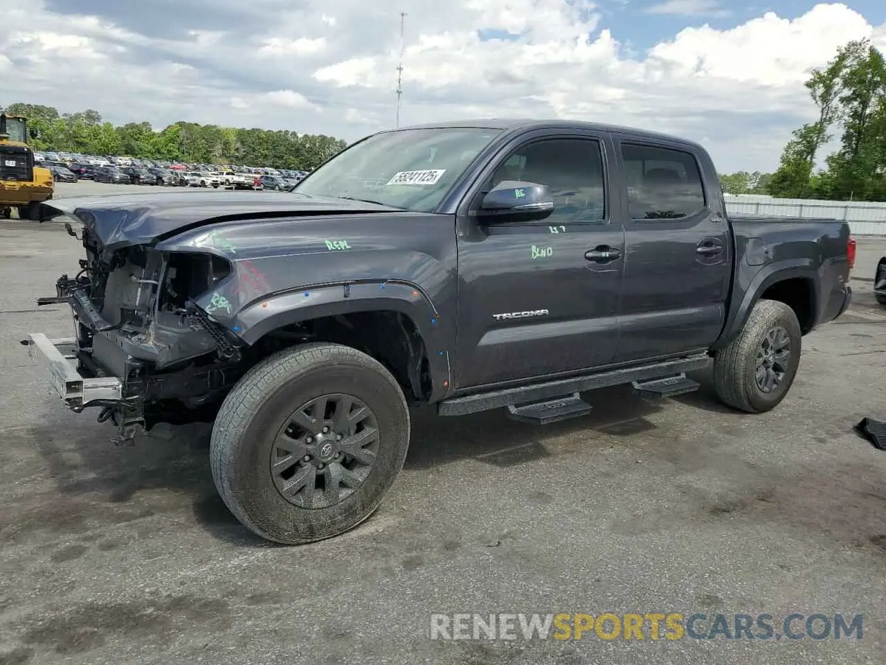 1 Photograph of a damaged car 3TYAZ5CN1PT040050 TOYOTA TACOMA 2023
