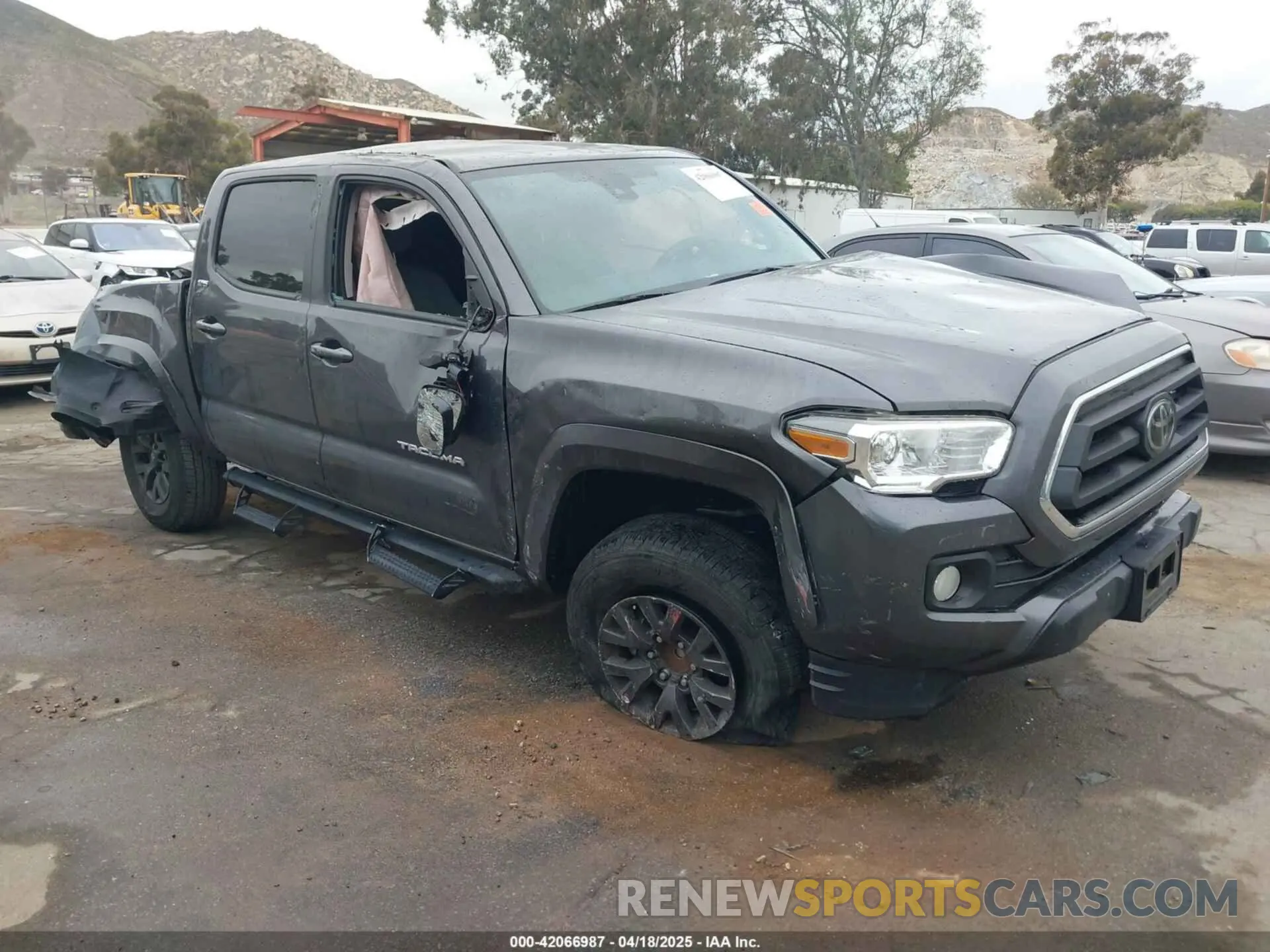 1 Photograph of a damaged car 3TYAZ5CN4PT031116 TOYOTA TACOMA 2023