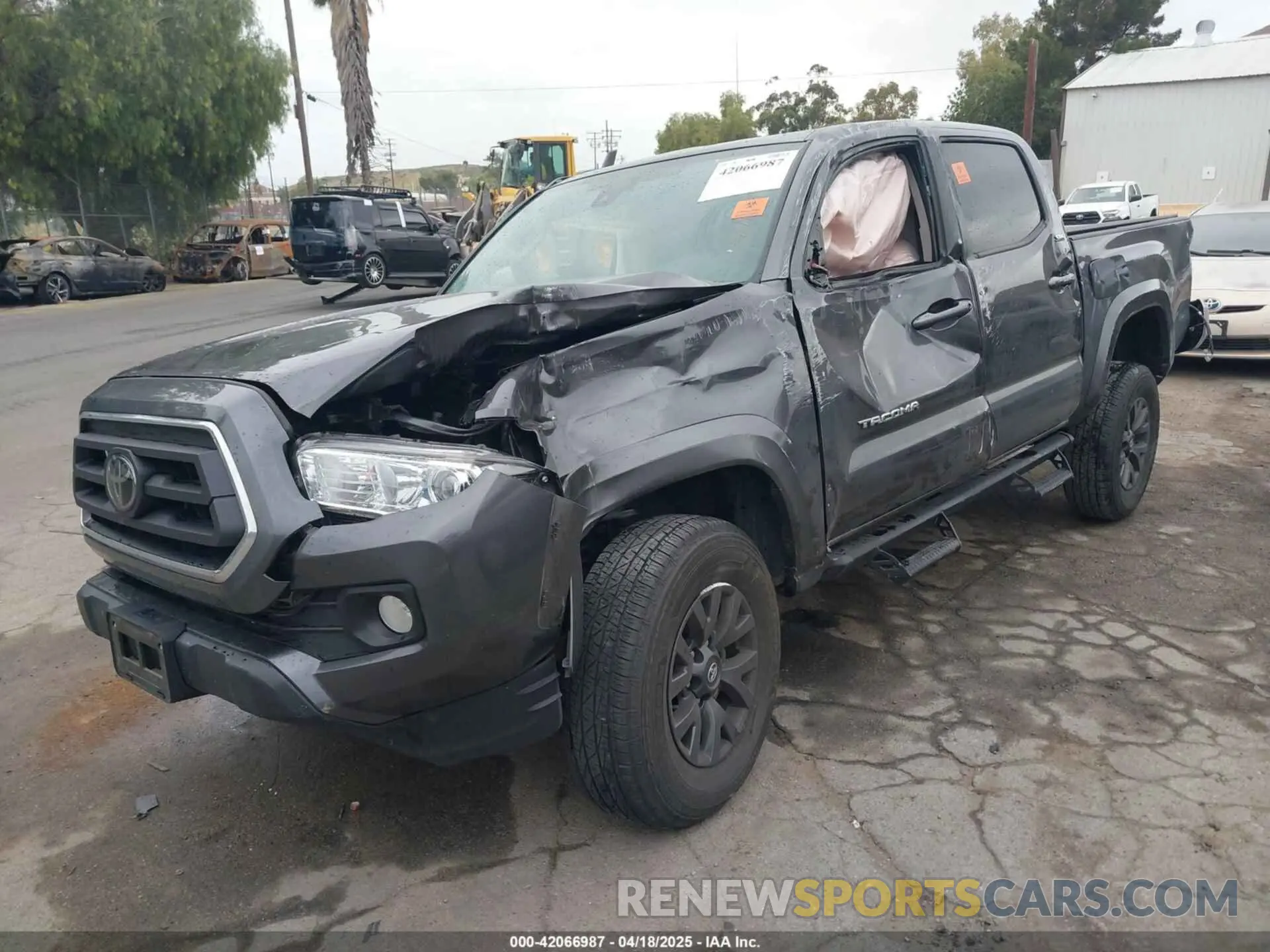 2 Photograph of a damaged car 3TYAZ5CN4PT031116 TOYOTA TACOMA 2023