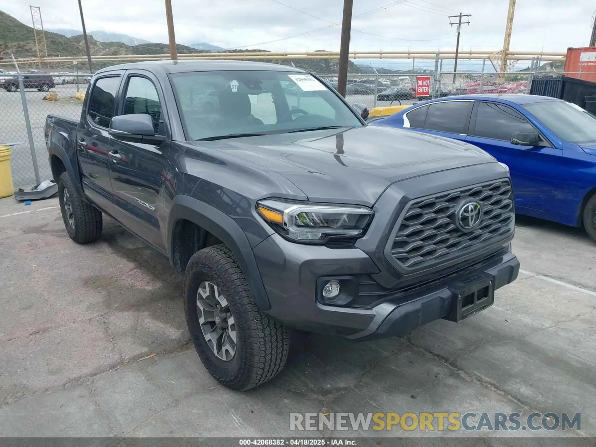 1 Photograph of a damaged car 3TYAZ5CN8PT042149 TOYOTA TACOMA 2023