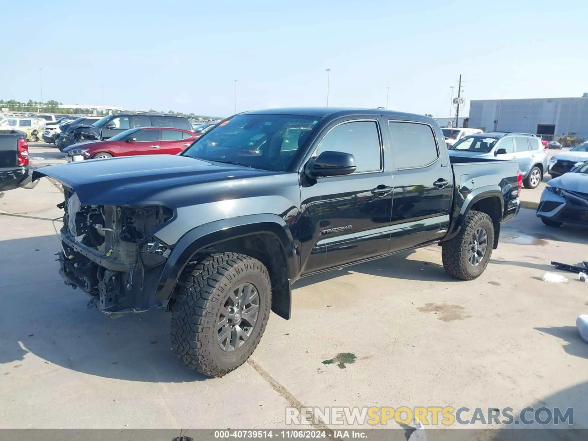 2 Photograph of a damaged car 3TYAZ5CN9PT036246 TOYOTA TACOMA 2023
