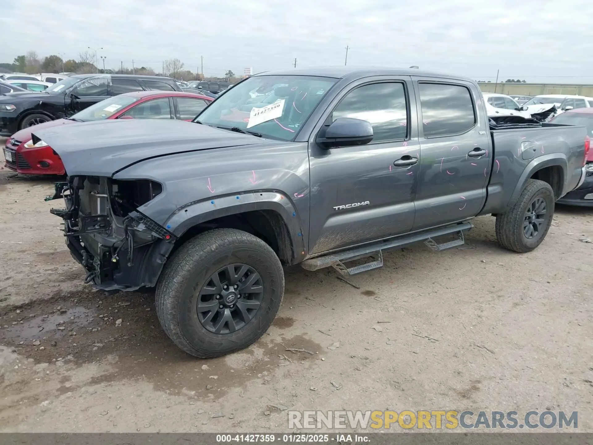2 Photograph of a damaged car 3TYBZ5DN4PT002475 TOYOTA TACOMA 2023