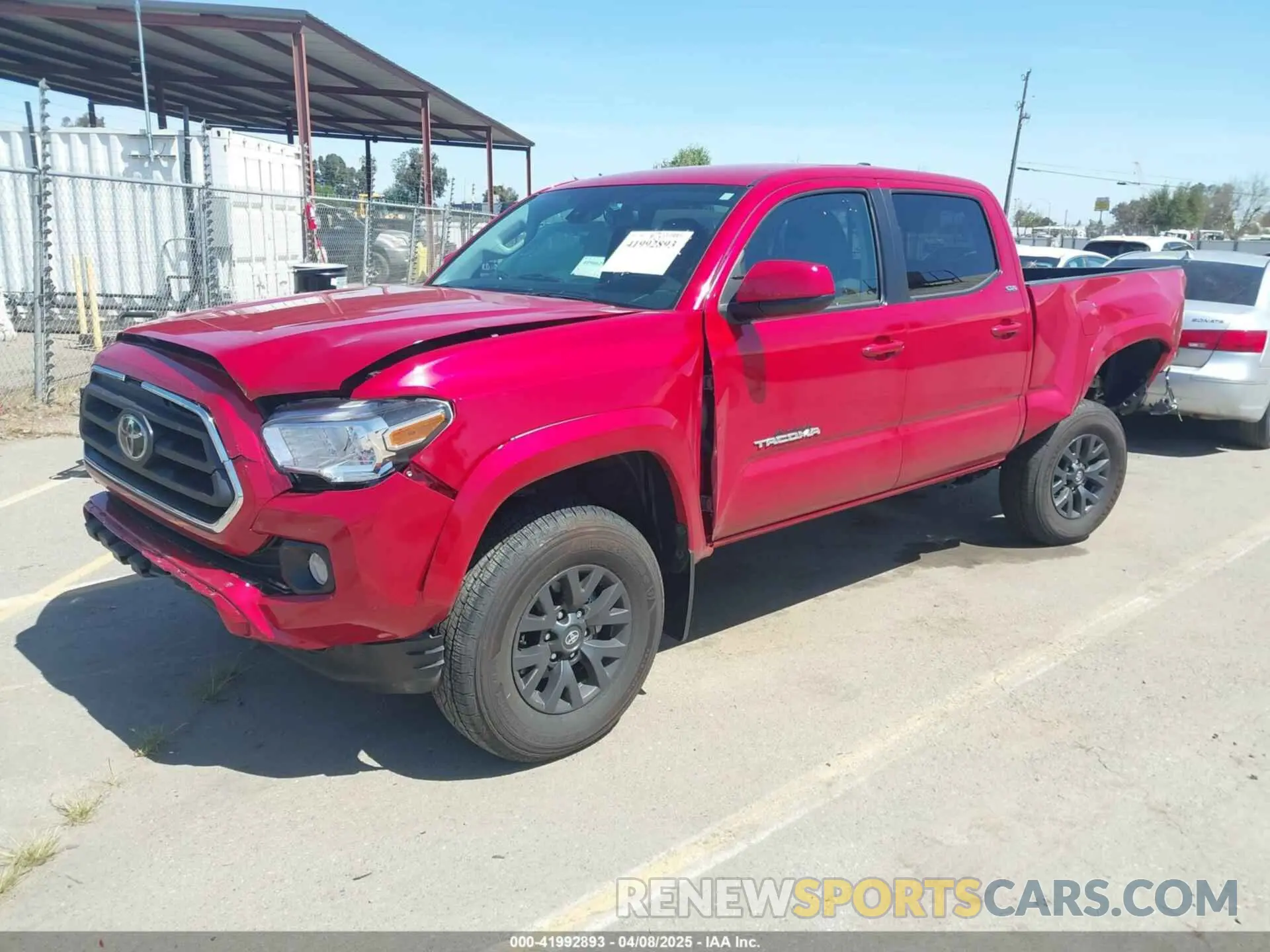 2 Photograph of a damaged car 3TYBZ5DN5PT003313 TOYOTA TACOMA 2023