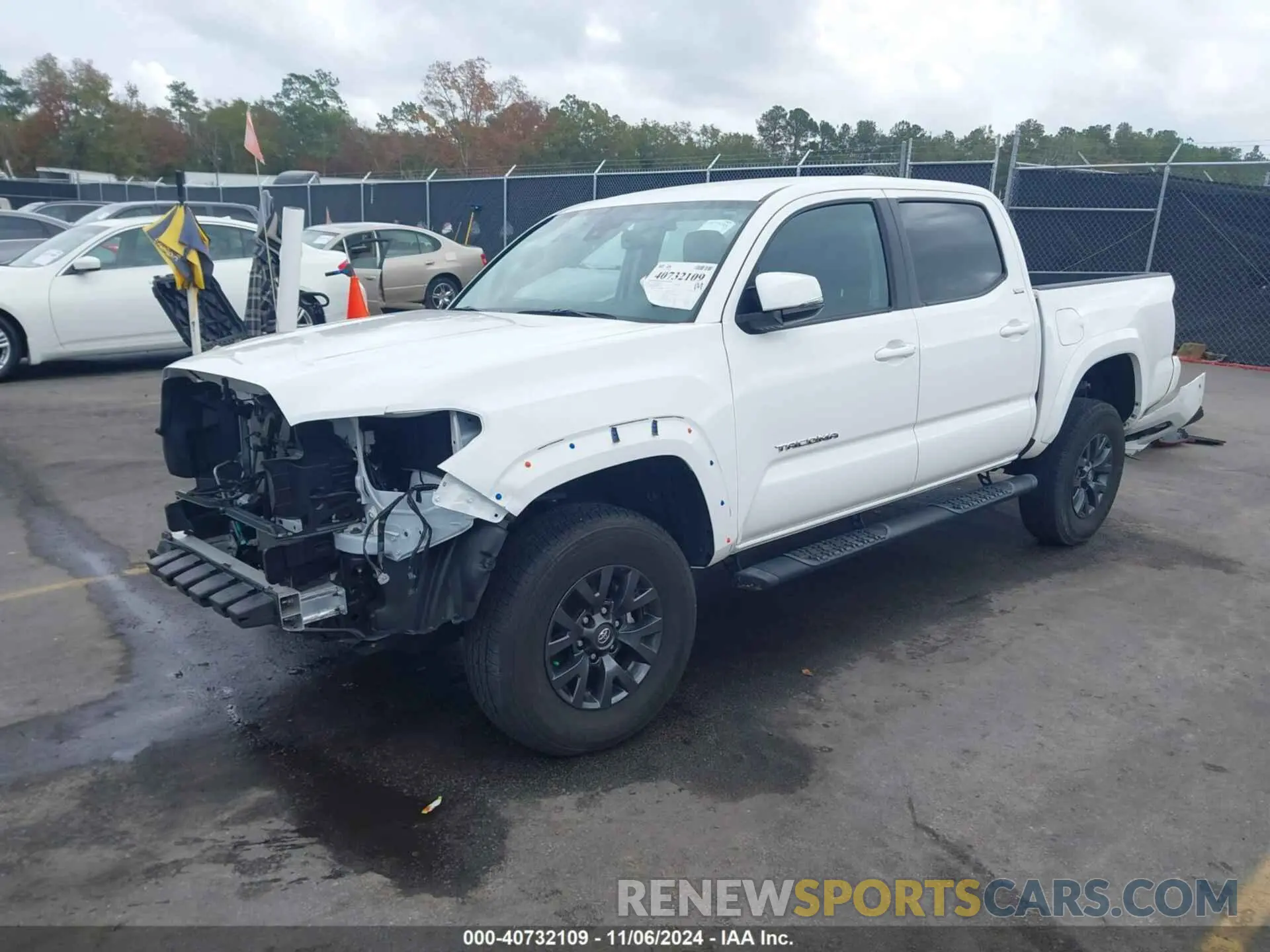 2 Photograph of a damaged car 3TYCZ5AN0PT111251 TOYOTA TACOMA 2023