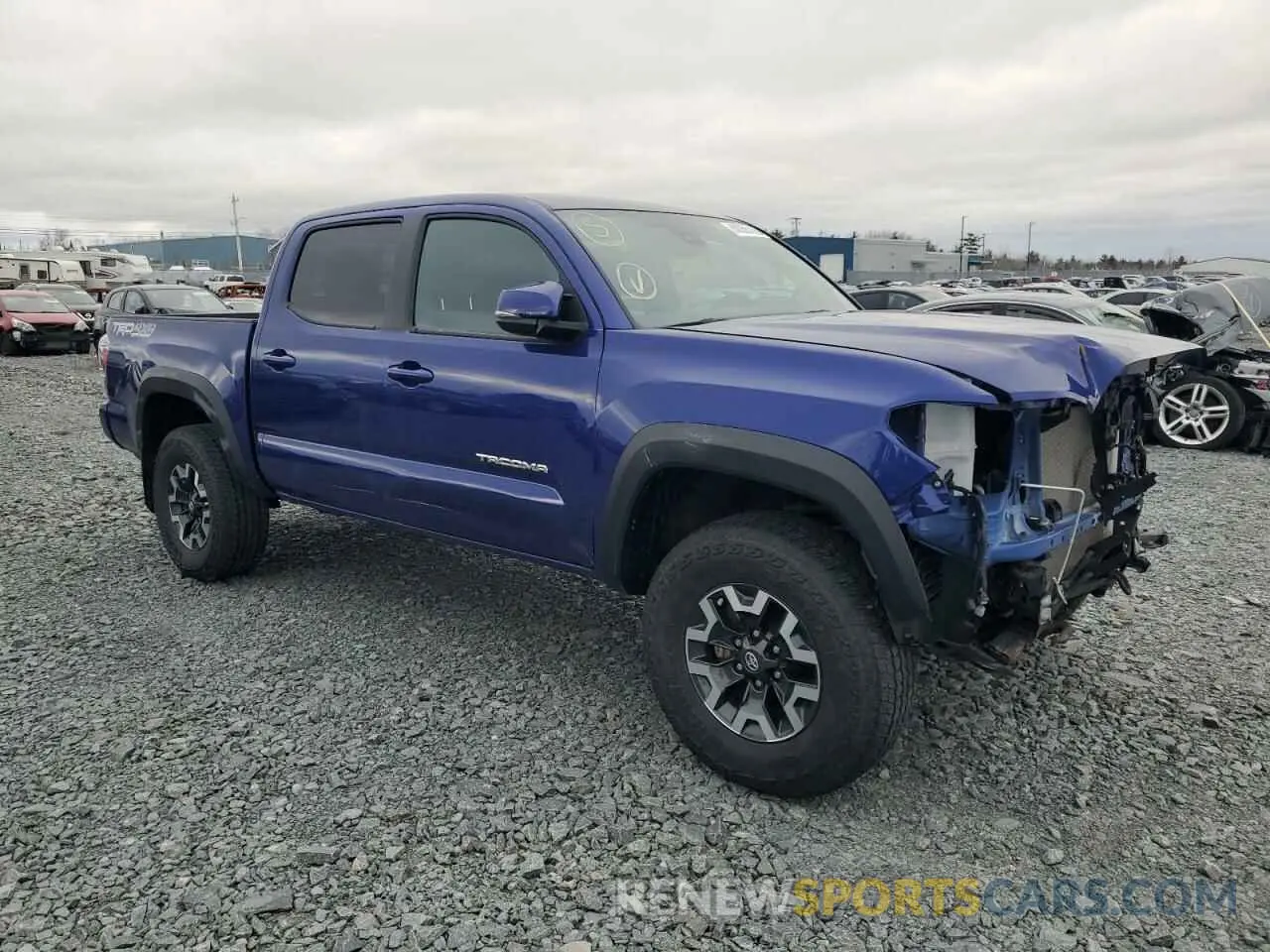 4 Photograph of a damaged car 3TYCZ5AN0PT119852 TOYOTA TACOMA 2023