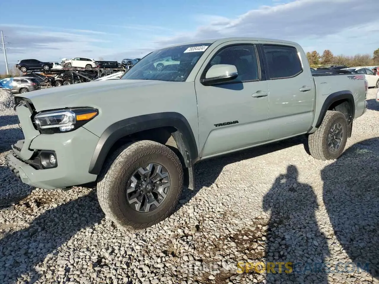1 Photograph of a damaged car 3TYCZ5AN0PT122203 TOYOTA TACOMA 2023