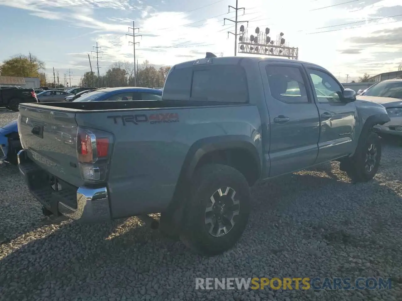 3 Photograph of a damaged car 3TYCZ5AN0PT122203 TOYOTA TACOMA 2023