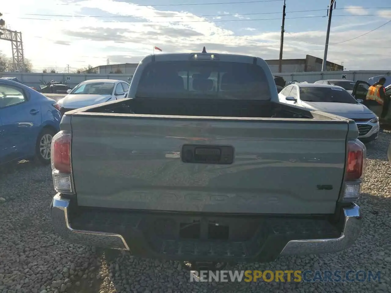 6 Photograph of a damaged car 3TYCZ5AN0PT122203 TOYOTA TACOMA 2023