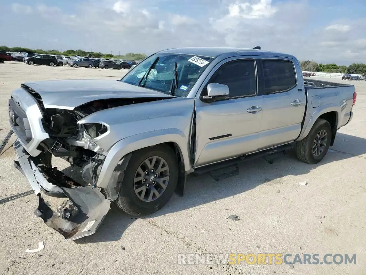 1 Photograph of a damaged car 3TYCZ5AN0PT167898 TOYOTA TACOMA 2023