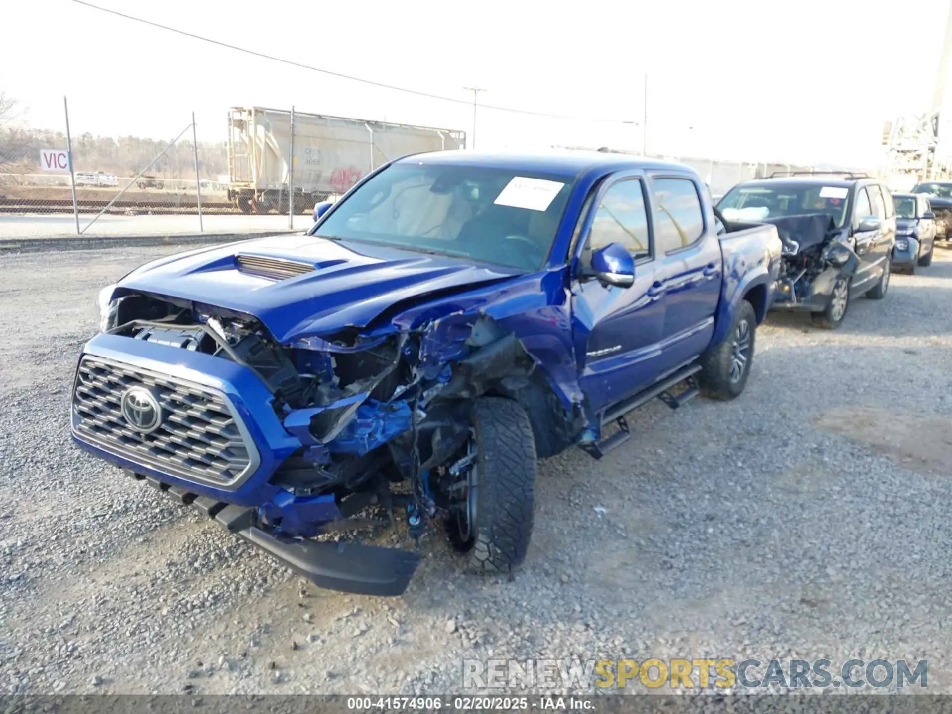 2 Photograph of a damaged car 3TYCZ5AN1PT119133 TOYOTA TACOMA 2023