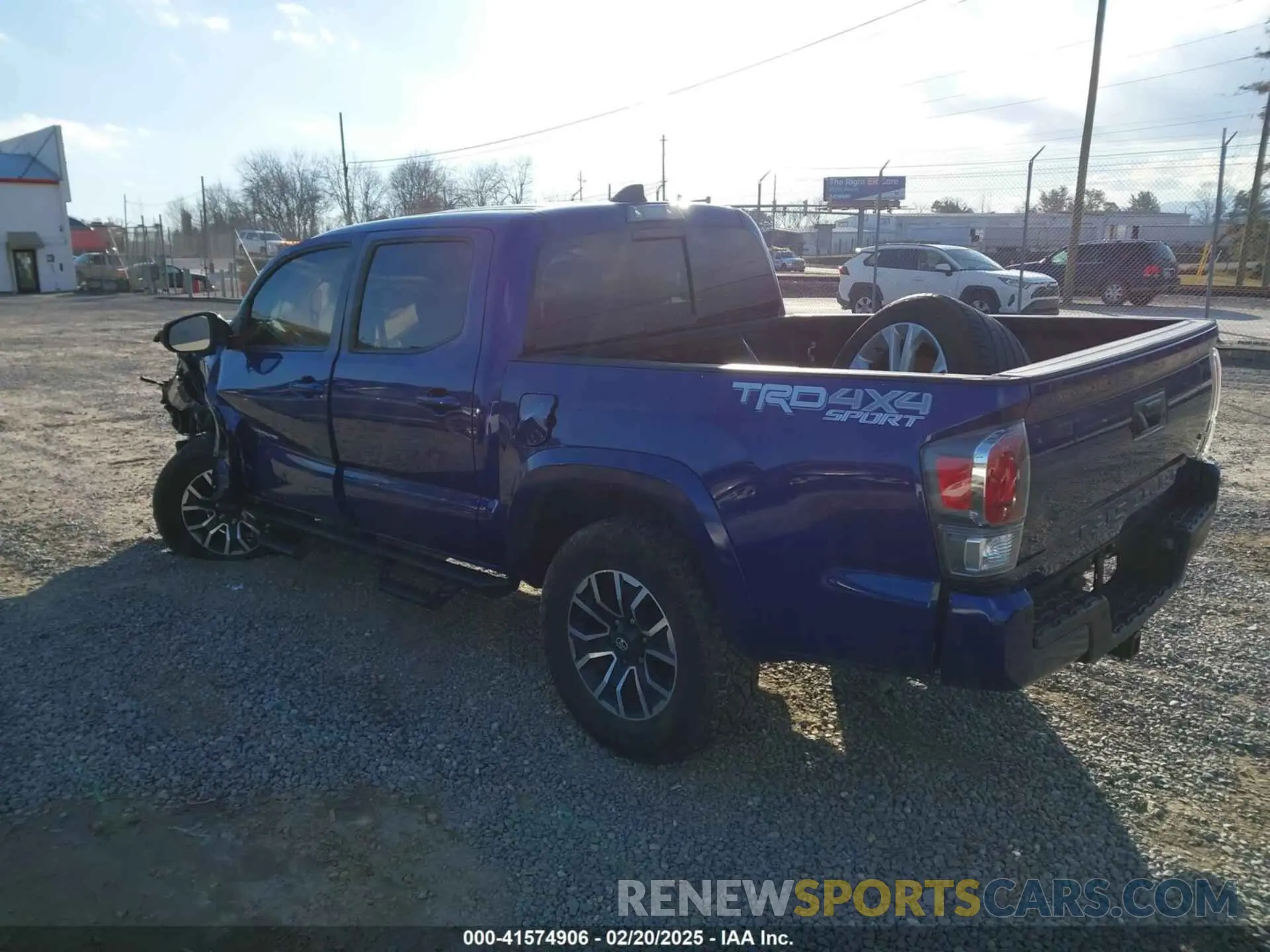 3 Photograph of a damaged car 3TYCZ5AN1PT119133 TOYOTA TACOMA 2023
