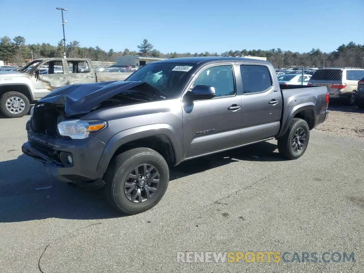 1 Photograph of a damaged car 3TYCZ5AN1PT135218 TOYOTA TACOMA 2023