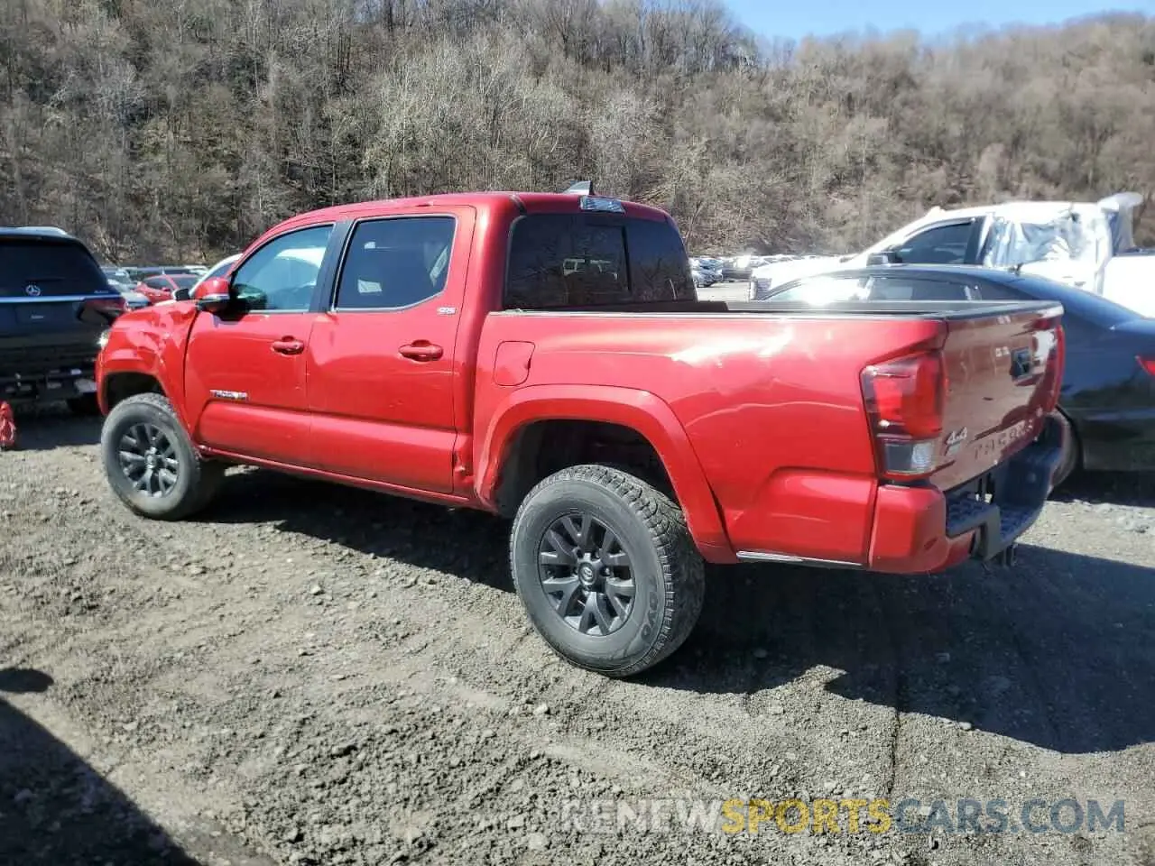 2 Photograph of a damaged car 3TYCZ5AN1PT153816 TOYOTA TACOMA 2023