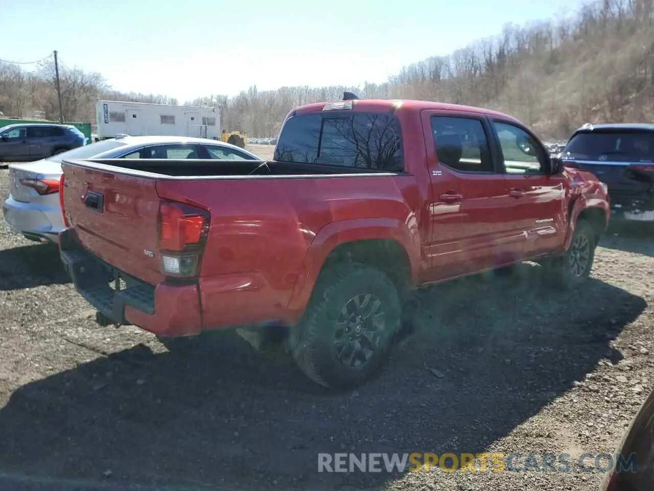 3 Photograph of a damaged car 3TYCZ5AN1PT153816 TOYOTA TACOMA 2023