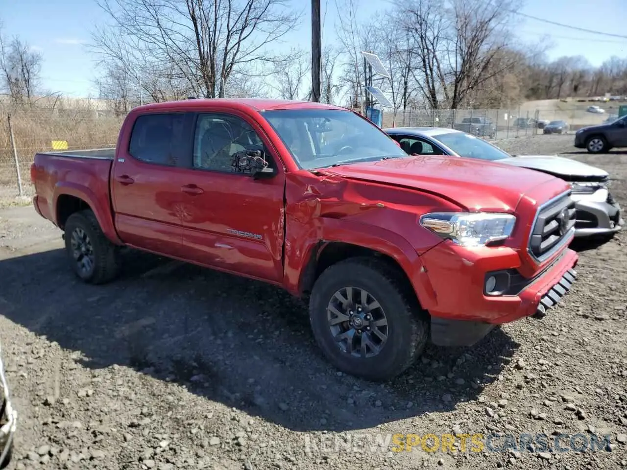 4 Photograph of a damaged car 3TYCZ5AN1PT153816 TOYOTA TACOMA 2023