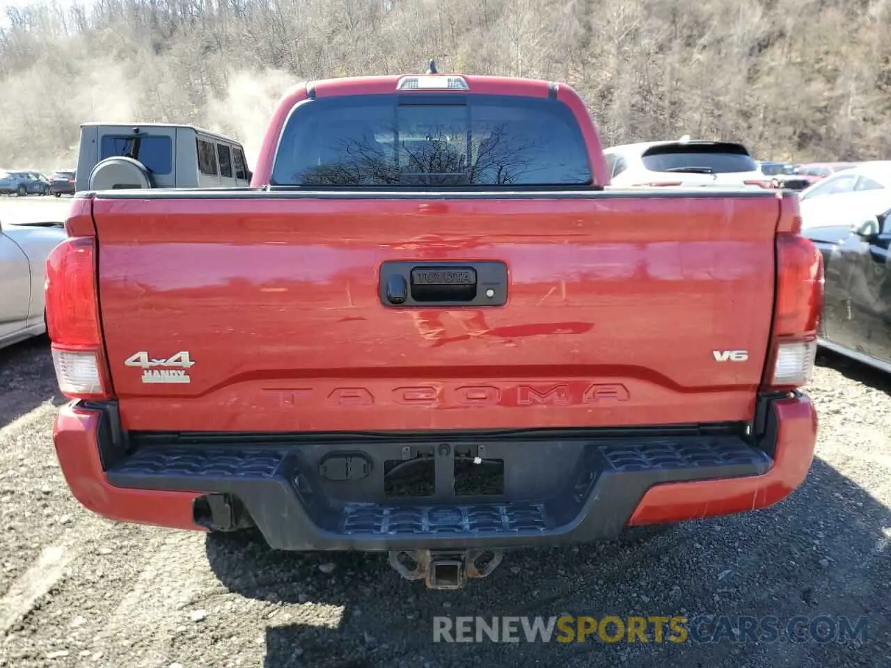 6 Photograph of a damaged car 3TYCZ5AN1PT153816 TOYOTA TACOMA 2023
