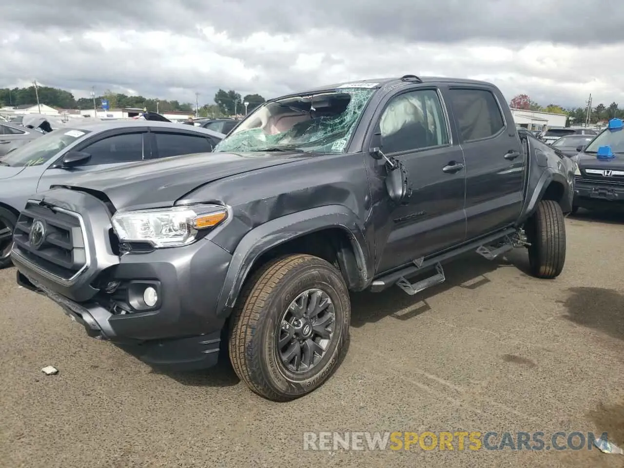 1 Photograph of a damaged car 3TYCZ5AN2PT105905 TOYOTA TACOMA 2023