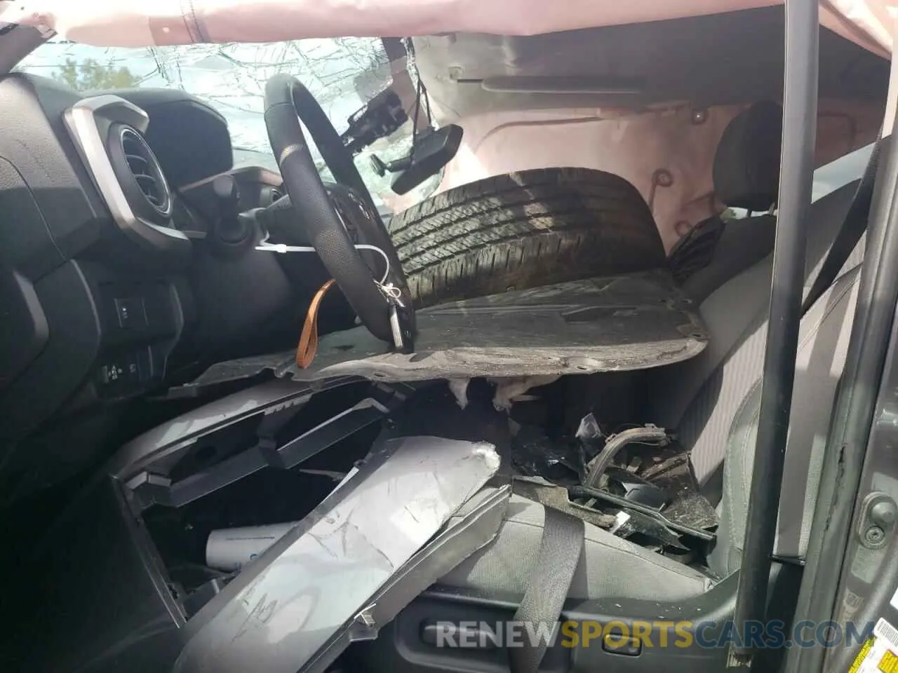 7 Photograph of a damaged car 3TYCZ5AN2PT105905 TOYOTA TACOMA 2023