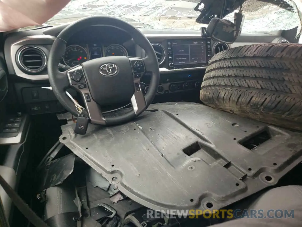 8 Photograph of a damaged car 3TYCZ5AN2PT105905 TOYOTA TACOMA 2023