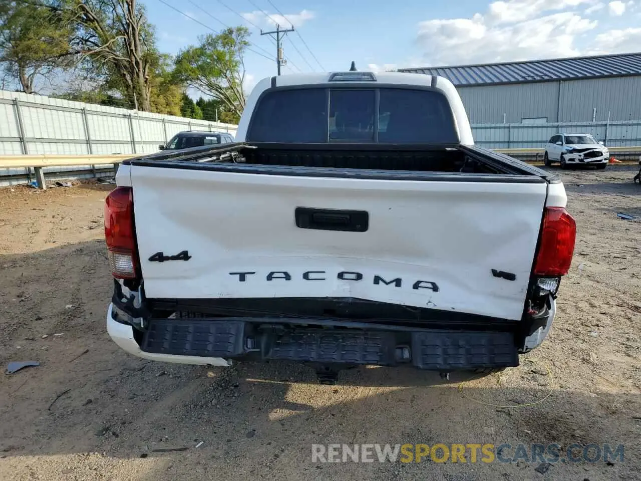 6 Photograph of a damaged car 3TYCZ5AN2PT108741 TOYOTA TACOMA 2023