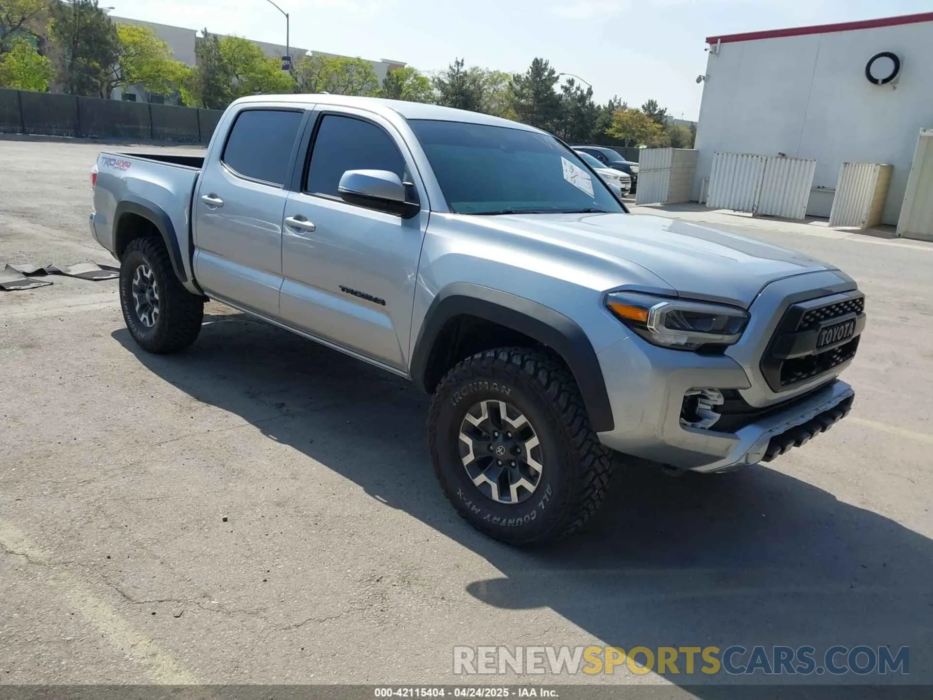 1 Photograph of a damaged car 3TYCZ5AN2PT122493 TOYOTA TACOMA 2023