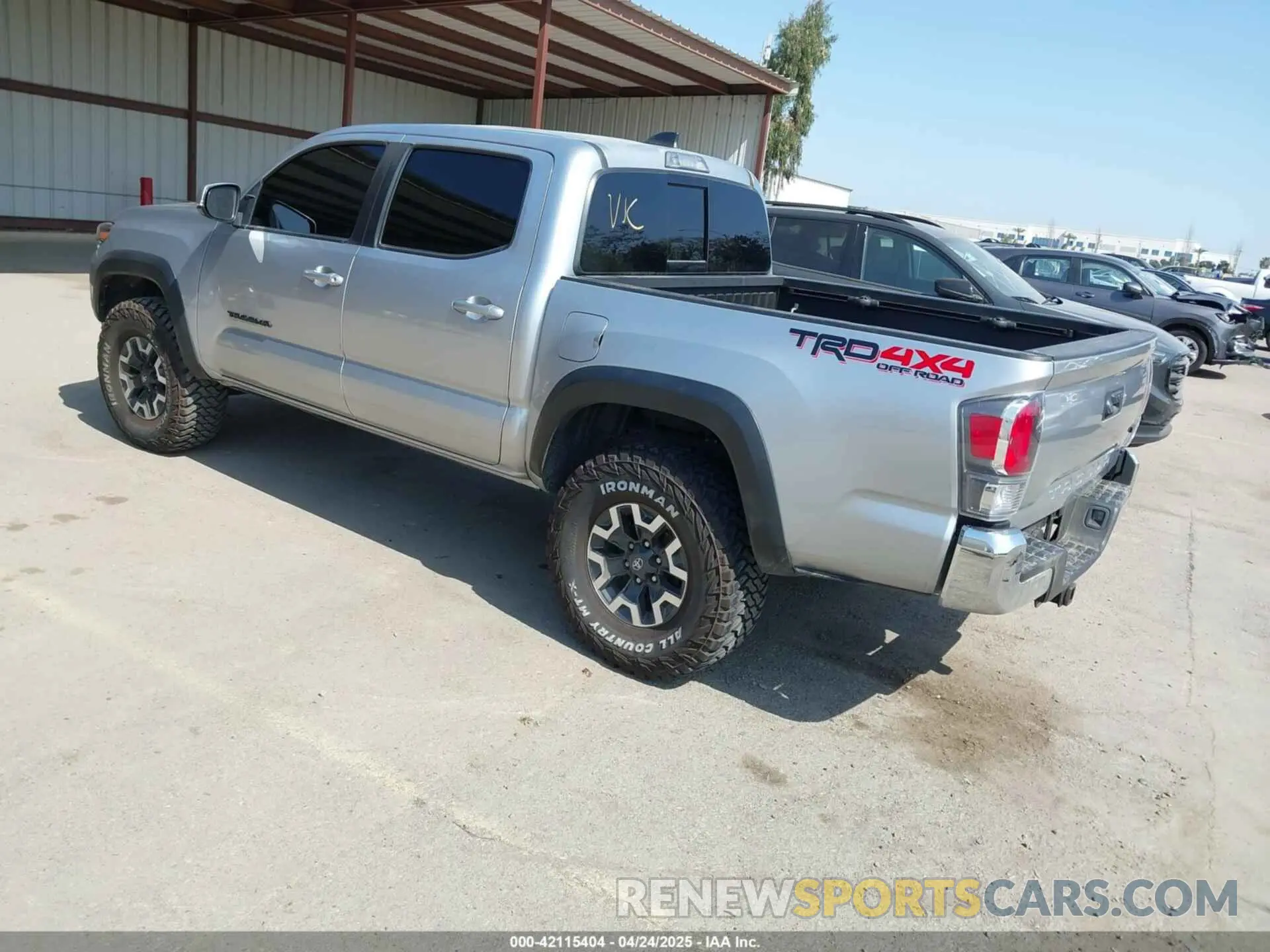 3 Photograph of a damaged car 3TYCZ5AN2PT122493 TOYOTA TACOMA 2023