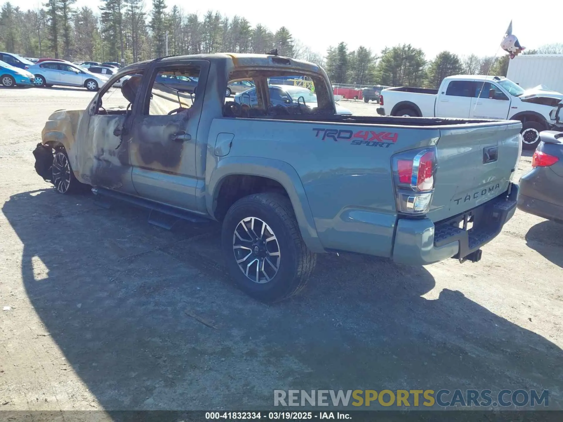 3 Photograph of a damaged car 3TYCZ5AN2PT132764 TOYOTA TACOMA 2023