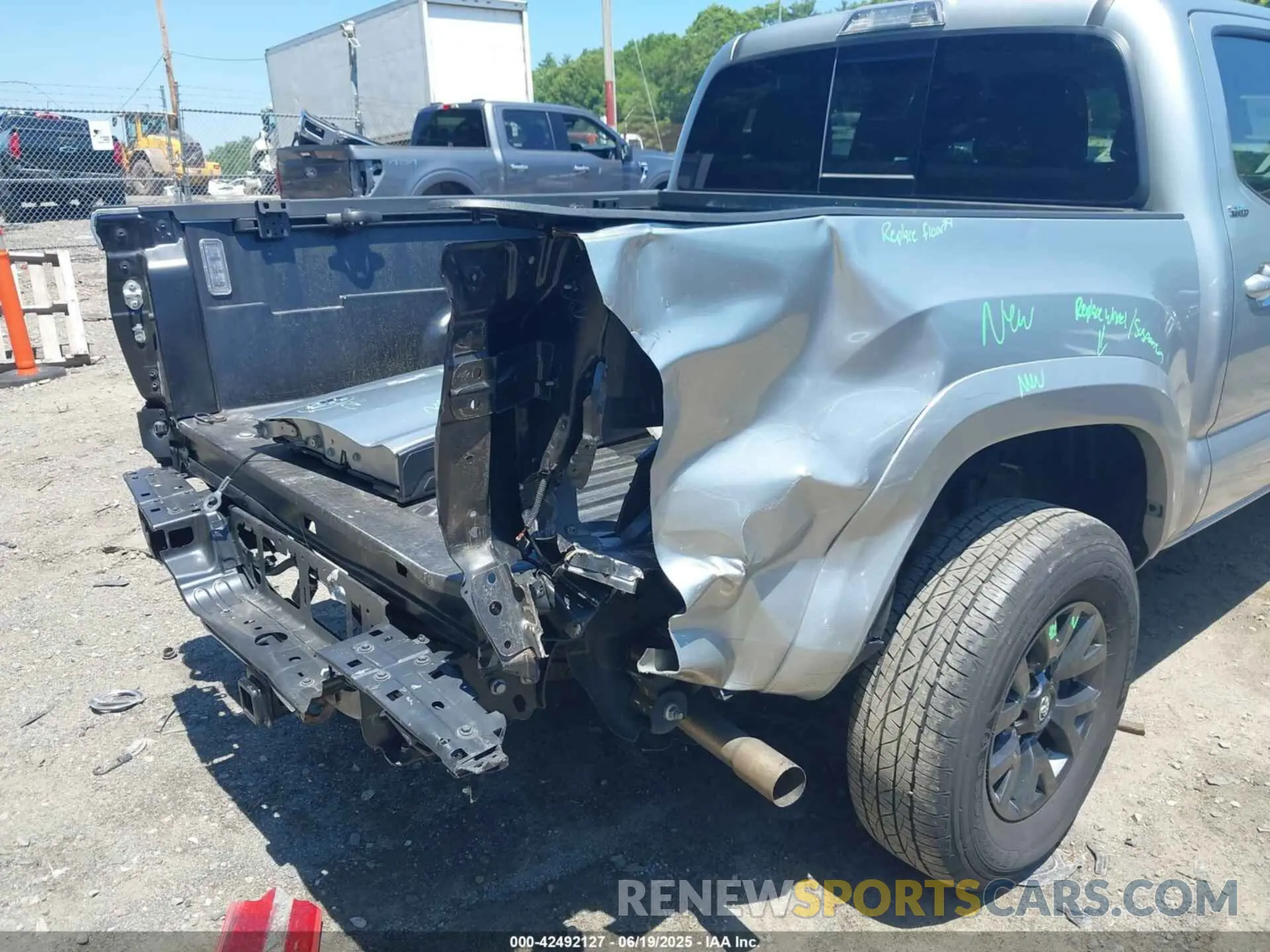 6 Photograph of a damaged car 3TYCZ5AN2PT141576 TOYOTA TACOMA 2023