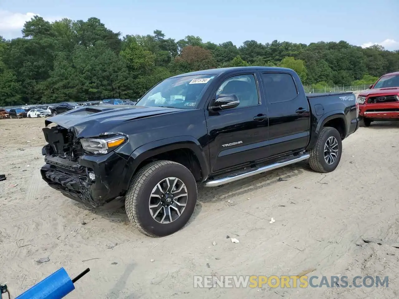 1 Photograph of a damaged car 3TYCZ5AN2PT158295 TOYOTA TACOMA 2023