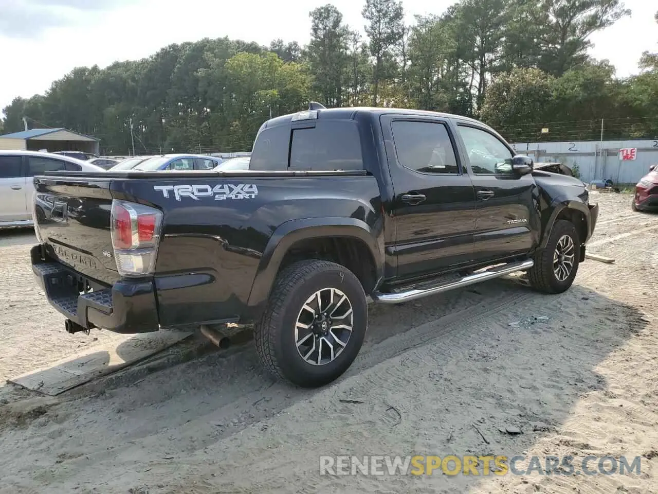 3 Photograph of a damaged car 3TYCZ5AN2PT158295 TOYOTA TACOMA 2023