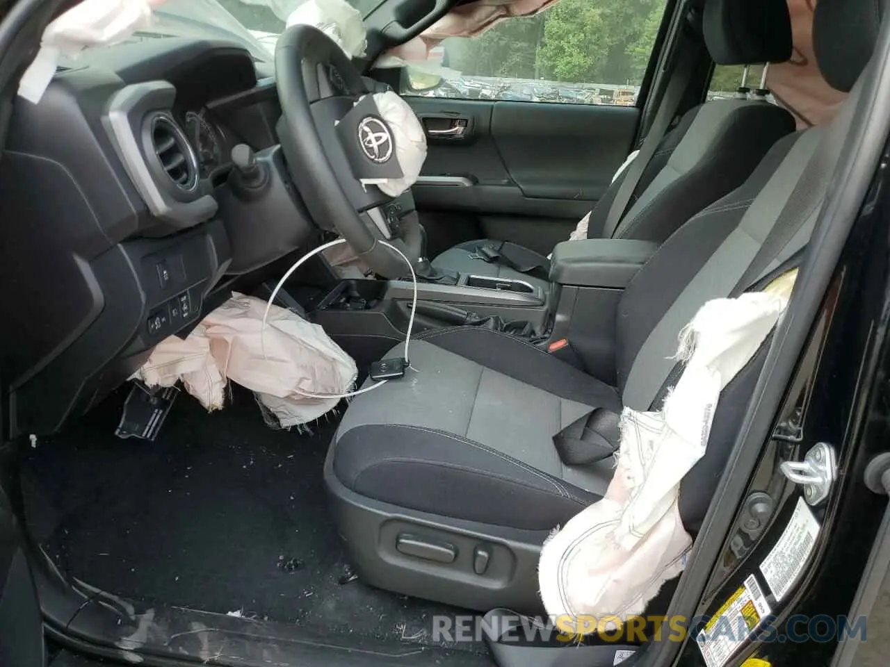 7 Photograph of a damaged car 3TYCZ5AN2PT158295 TOYOTA TACOMA 2023