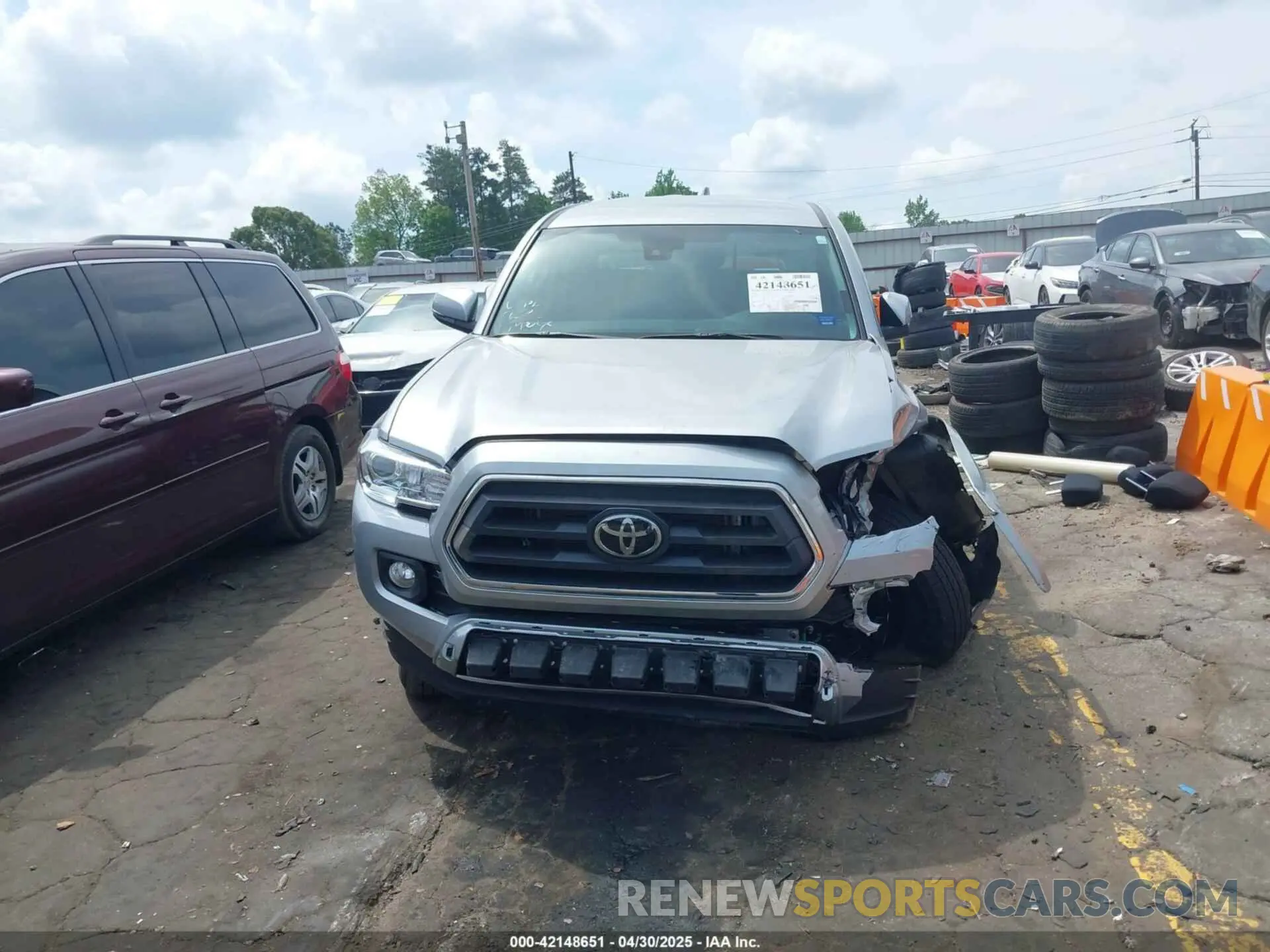11 Photograph of a damaged car 3TYCZ5AN2PT176554 TOYOTA TACOMA 2023