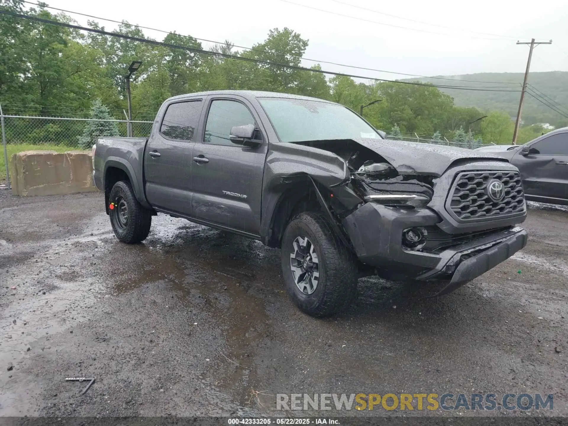 1 Photograph of a damaged car 3TYCZ5AN3PT124737 TOYOTA TACOMA 2023