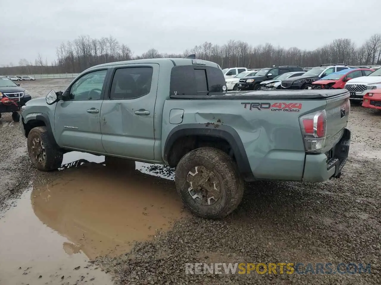 2 Photograph of a damaged car 3TYCZ5AN3PT125998 TOYOTA TACOMA 2023