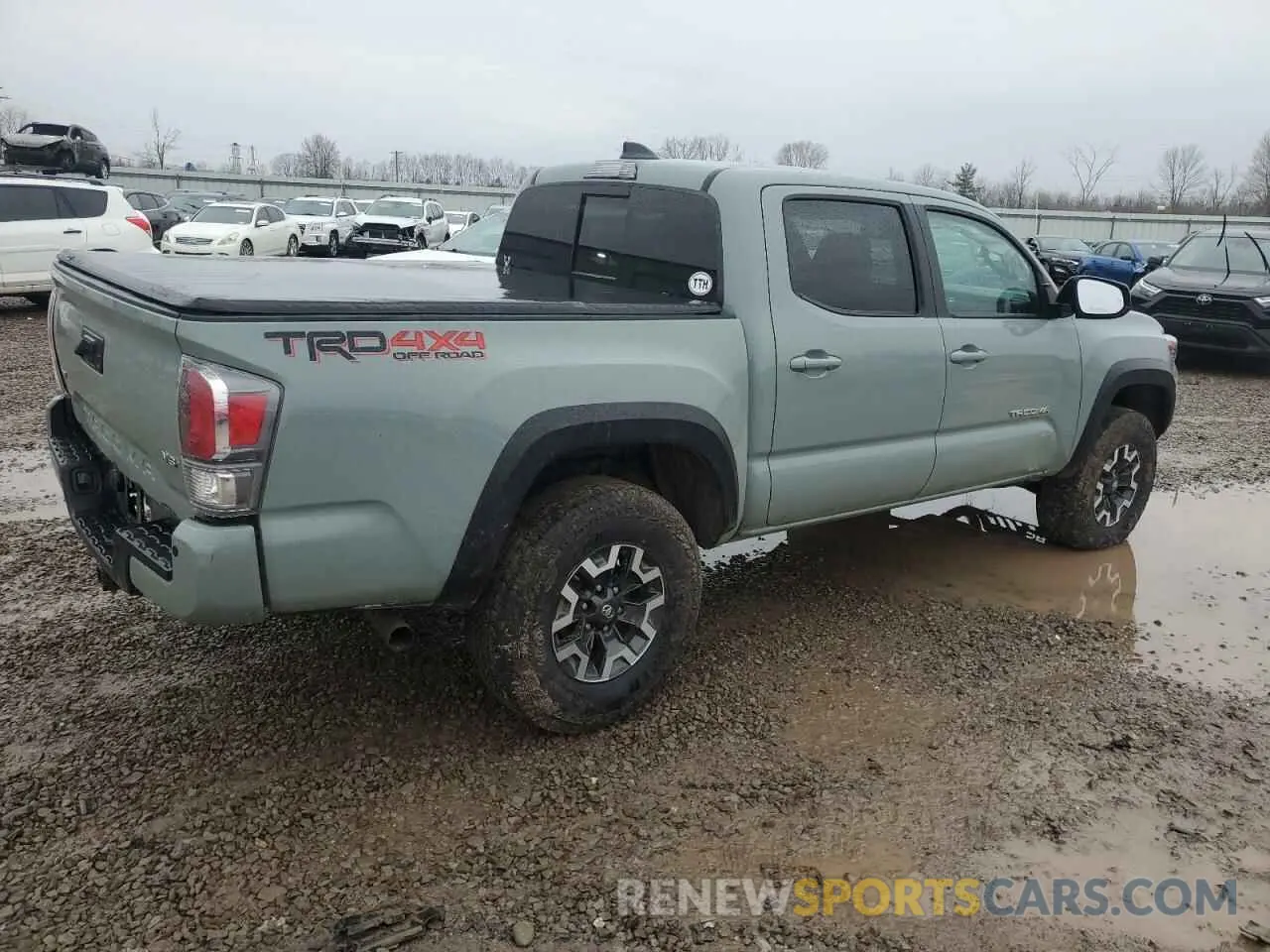 3 Photograph of a damaged car 3TYCZ5AN3PT125998 TOYOTA TACOMA 2023