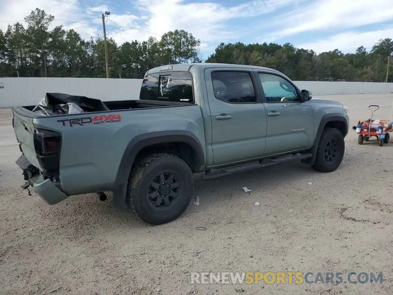 3 Photograph of a damaged car 3TYCZ5AN3PT126617 TOYOTA TACOMA 2023