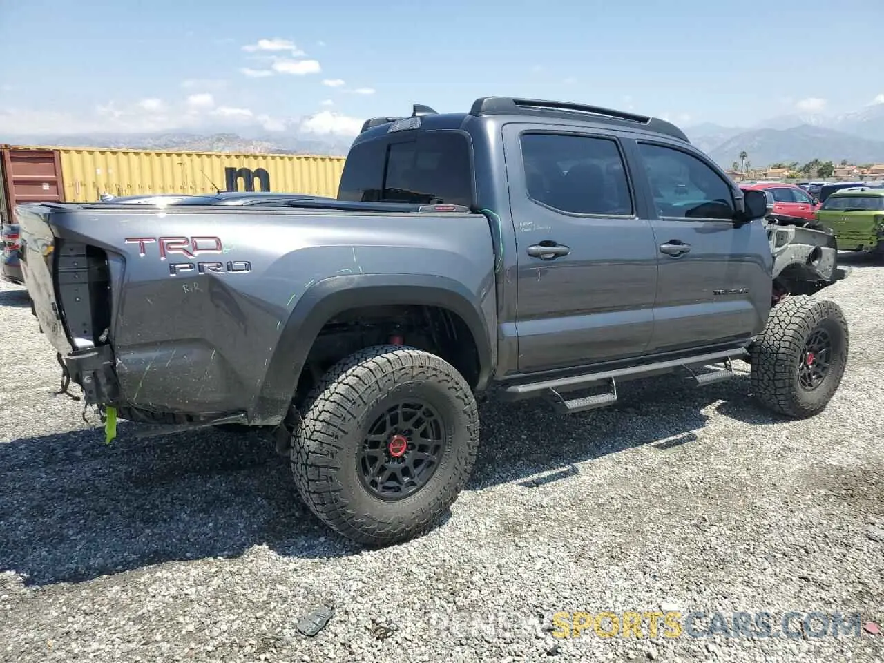 3 Photograph of a damaged car 3TYCZ5AN3PT165207 TOYOTA TACOMA 2023